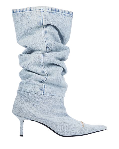 alexander wang jean boots.